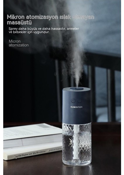 Taşınabilir Şarj Edilebilir Ev Araba USB Büyük Buharlı Nemlendirici (Yurt Dışından) modelleri