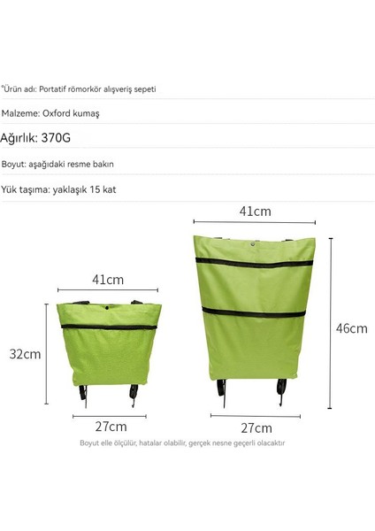 Ev Katlanabilir Taşınabilir Alışveriş Arabası (Yurt Dışından) indirimleri