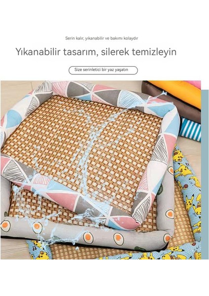 Kedi Yazlık Keten Soğutma Minderi Soğutma Matı (Yurt Dışından) modelleri