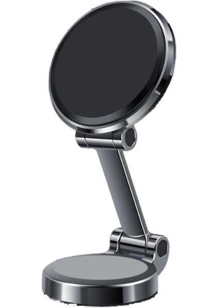 Dönebilir ve Katlanabilir Çok Fonksiyonlu Manyetik Emme Yapışkan Araba Cep Telefonu Tutucu (Yurt Dışından)