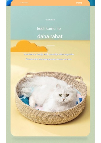 Kedi ve Köpek Evrensel Serin Yuva Yaz Soğutma Buz Pedi (Yurt Dışından) fırsatları