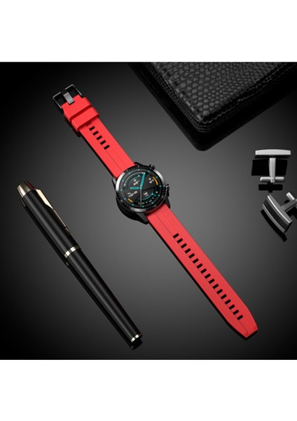 Haylou Rt LS05S / Dt3 Mate / Qcy Gtc / C4U C1 Uyumlu 22MM A+ Kalite Orjnal Desen Kordon