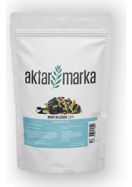 Mavi Kelebek Çayı (Tea Butterfly Pea) 50 gr