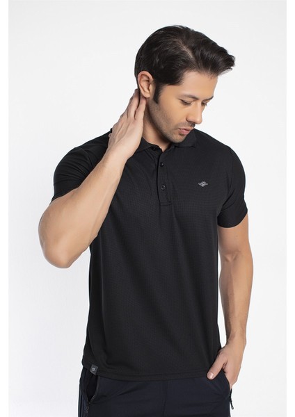 Polo Yaka Erkek Spor T-Shirt - 7135