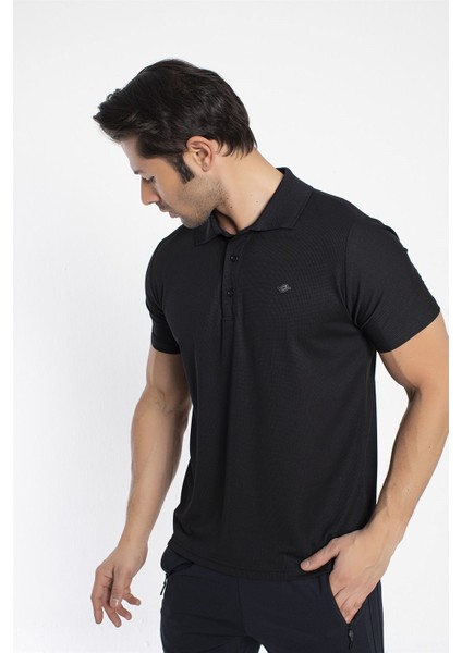 Polo Yaka Erkek Spor T-Shirt - 7135