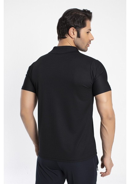 Polo Yaka Erkek Spor T-Shirt - 7135