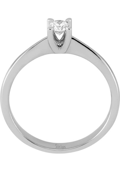 G Renk 0,19 Karat Pırlanta Tektaş Yüzük 0417R0148 modelleri