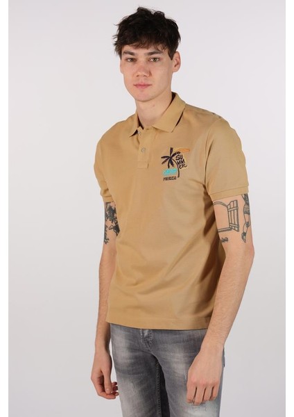 Erkek Büyük Beden Polo Yaka Tişört Y22374869501