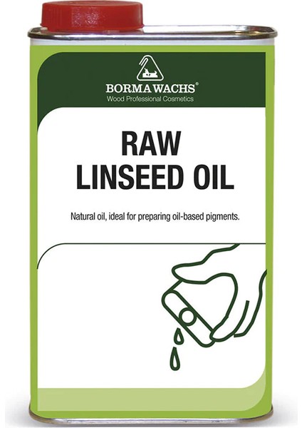 Borma Wachs Raw Linseed Oil Voc Free - Ham Keten Tohumu Yağı