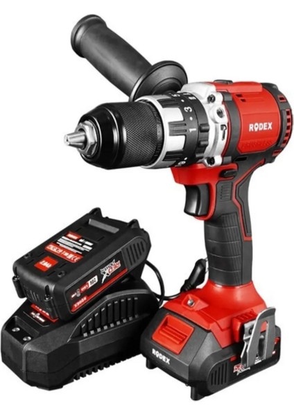 RPX2360F Kömürsüz Darbeli Matkap 20 V Çift Akülü Vidalama