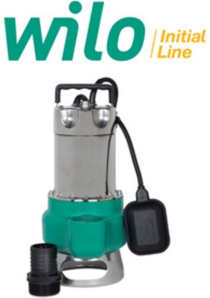 Initial Waste Inox 18.8 1.5hp 220V Açık Fanlı Pis Su Dalgıç Pompa