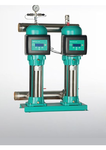 Initial Hı-Smart 2-308-3/16/T/E-3 - 2x4 Hp Iki Pompalı Frekans Konvertörlü Hidrofor