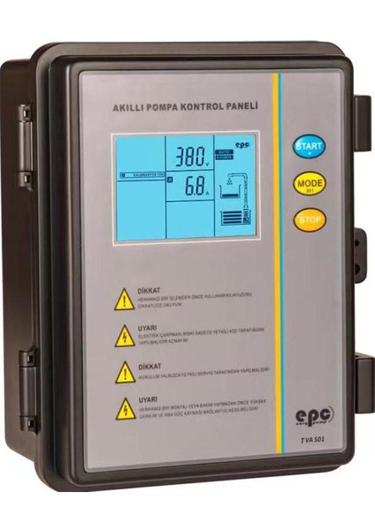 0,75 - 4 Kw (1 Hp-5.5 Hp) Trifaze Dalgıç Pompa Koruma ve Kontrol Panosu