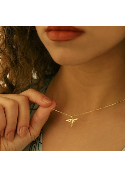 Last Of Us Ateş Böcekleri Sembol Kolye Unisex Gümüş Kolye fiyatları