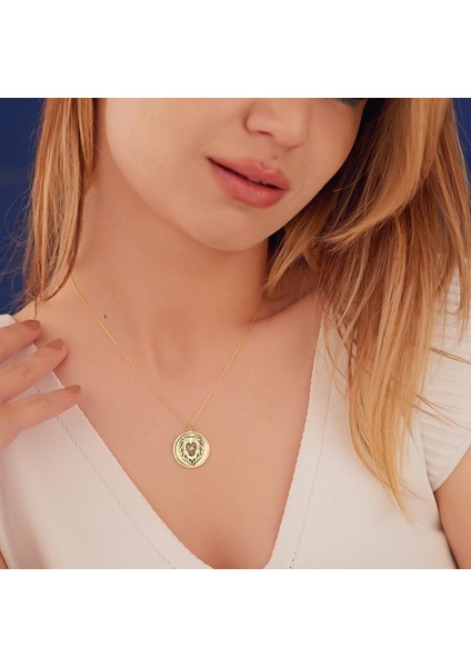 925 Ayar Aslan Sembol Gümüş Kolye modelleri