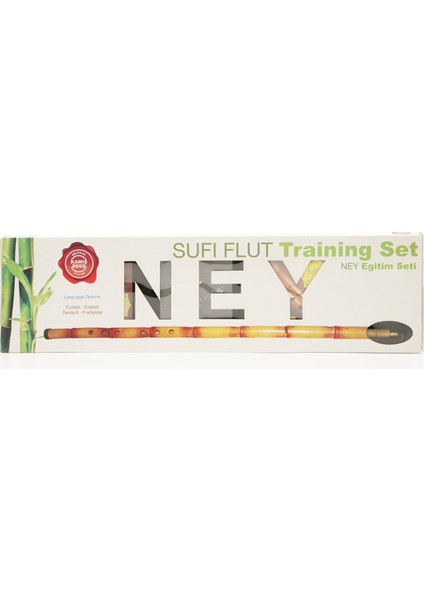 Sufi Flut Kamış Ney Eğitim Seti 1 Ney + 1 Cd + 1 Dvd + 1 Kitap