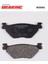 Yarı Metalik Arka Fren Balatası / Yamaha / Xvs Mıdnıght Star / 1300CC / Arka / 2007-2008-2009-2010-2011-2012-2013-2014-2015-2016 1
