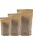 Geri Dönüştürülebilir Kahverengi Doypack 13 x 22,5 + 3,5 cm. 250 gr. - 1000 Adet 2