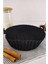 Yanmaz Yapışmaz Silikon Kulplu Airfryer Kalıbı 22 Cm Siyah – Thn75822 1