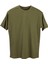 Oversize Bisiklet Yaka Basic Kısa Kollu Tişört 1