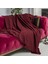 Kaymaz Koltuk Örtüsü Çift Taraflı Mikrofiber Şönil 175x300 cm Bordo – Kedi Köpek ve Çocuk Dostu 3