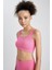Fit Crop Top Bisiklet Yaka Sporcu Bralet Atlet A7324AX23HS 7