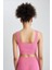 Fit Crop Top Bisiklet Yaka Sporcu Bralet Atlet A7324AX23HS 8