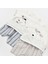 2li Takım Şortlu Stripe Sytle Lacivert - Bej 5