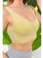 Kadın Modal Crop Top Büstiyer Toparlayıcı Seamless Dikişsiz Kalın Askılı Örme Bustiyer 1