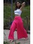 Yagmur Beren Aerobin Kumaş Geniş Paça Pantolon 5