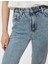 Yüksek Bel Kot Pantolon Hafif Dar Paça - Mom Jeans 5