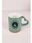 Porselen Mini Kupa Espresso Fincanı 7 Cm Yeşil - HLT-47 3