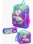 Kids Lavanta Su Yeşili Unicorn Desenli 3’lü Okul Çanta Seti SET0123729 1