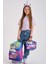 Kids Lavanta Su Yeşili Unicorn Desenli 3’lü Okul Çanta Seti SET0123729 2