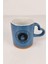 Porselen Mini Kupa Espresso Fincanı 7 cm Mavi - Hlt-47 3