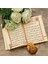 Hediyelik Şantuk Yasin Kitabı, Inci Tesbih, Süslemeli Asetat Kutulu (17×15) Dini Set-Krem 4