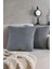Sofa | 2 Adet Gri Renk Welsoft Kırlent Kılıfı Yastık Kılıfı 44 x 44 cm 1