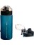 Wonderful Sablaj Desenli Tritan Sporcu Matara 500 ml - Mavi 1