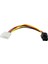 4978 Molex 4 Pin 6 Pin Pci-E Dönüştürücü Ekran Kartı Güç Power Kablosu 4