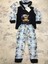 Kapüşonlu Kız Çocuk Polar Welsoft Pijama Takımı Göz Bandı ile Birlikte Bear 2