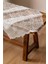 Aleyna Home Taç Şantuk Kullanıma Hazır 1/2,5 Normal Pile Örme Tül Perde Tek Kanat - Krem 100 x 240 cm 5