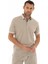 Erkek Regular Fit Parça Boyama Polo Yaka Tişört Y25374376301 4
