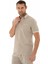 Erkek Regular Fit Parça Boyama Polo Yaka Tişört Y25374376301 5
