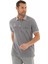Erkek Regular Fit Parça Boyama Polo Yaka Tişört Y25374376201 3