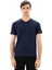 Erkek Slim Fit V Yaka Tişört Y25344452801 3