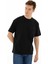 Erkek Oversize Bisiklet Yaka Tişört Y25344403101 4