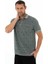 Erkek Regular Fit Parça Boyama Polo Yaka Tişört Y25374376101 5