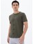 Erkek Regular Fit Bisiklet Yaka Tişört Y25344405401 4