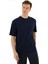 Erkek Oversize Bisiklet Yaka Tişört Y25344403901 4