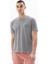 Erkek Regular Fit Parça Boyama Bisiklet Yaka Tişört Y25344490001 3